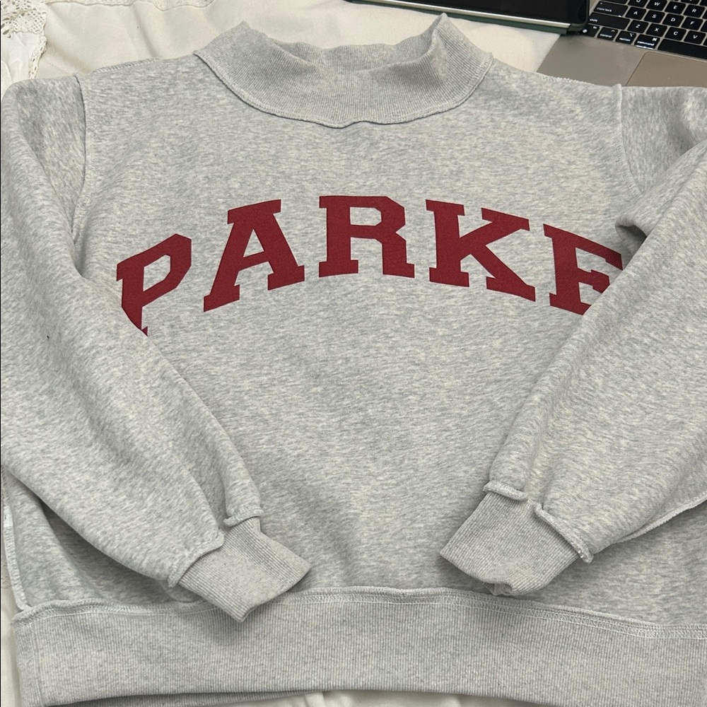 Gray parke crewneck
